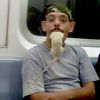 Rat Meets Man's Mouth On 6 Train